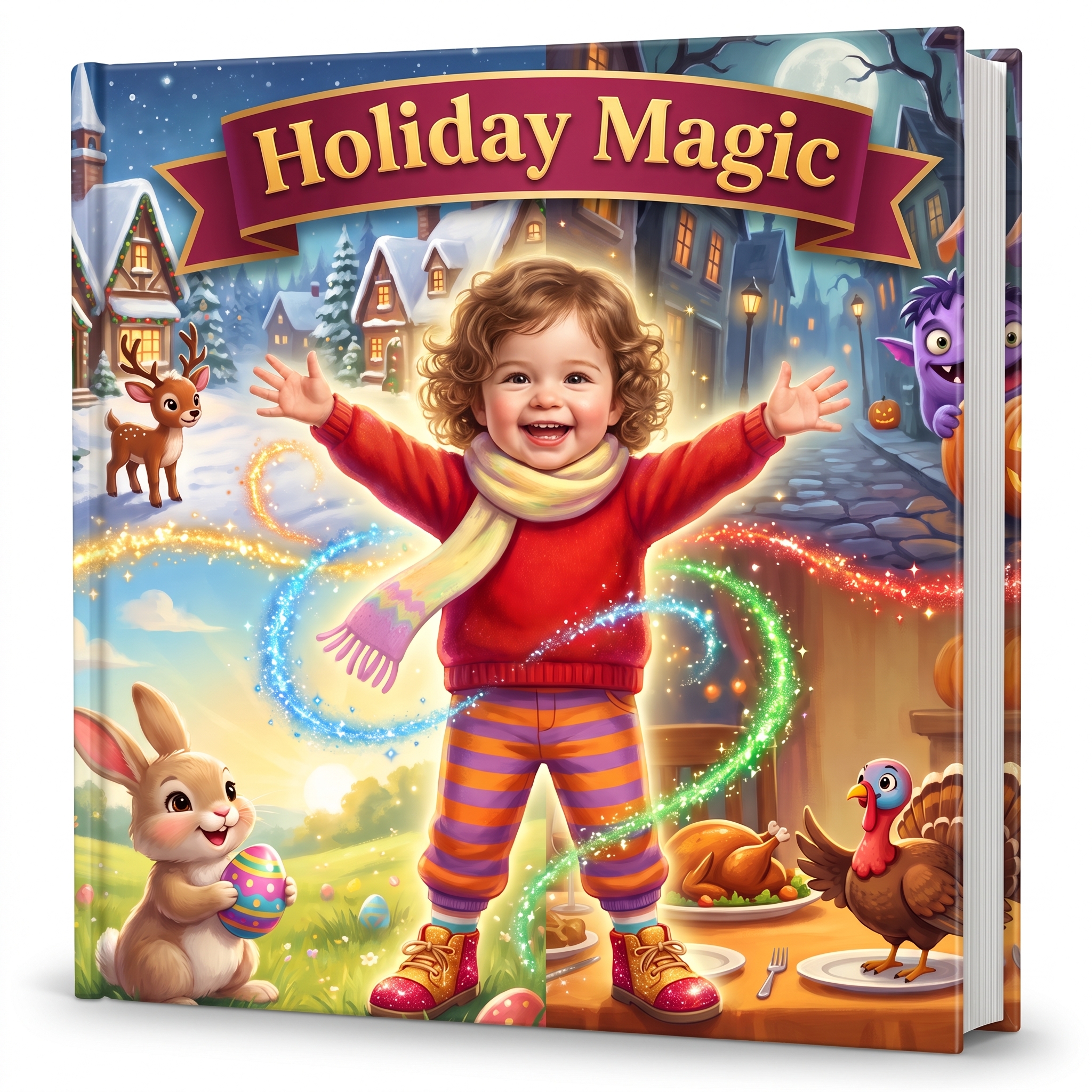 A personalized ColorlyBook storybook