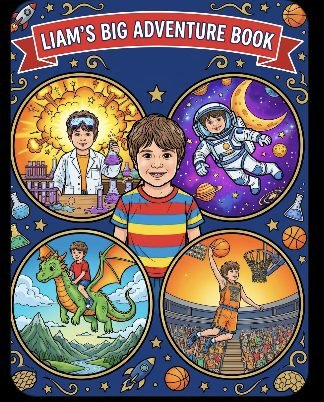 Liam's Big Adventure Book